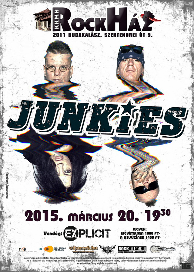 Junkies a Rockhzban - 2015.Mrcius 20.